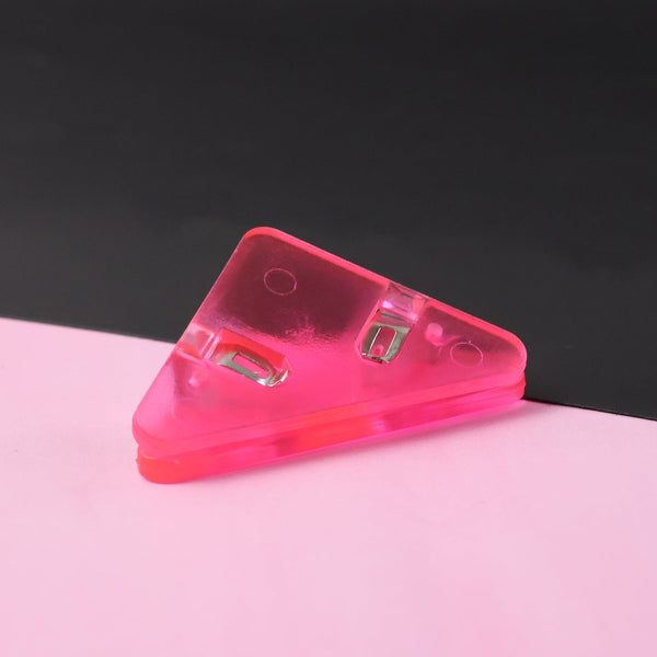 Triangle Paper Clips | Small Corner Clips for Paper, Document Clip (1 pc)