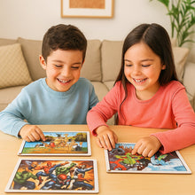 Educational Wooden Jigsaw Puzzle Board - (Mix Design / 1 Pc)