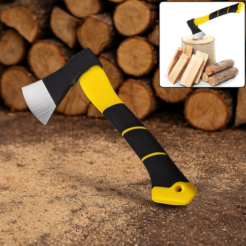 Hatchet Axe Fiberglass Body Rubber Handle